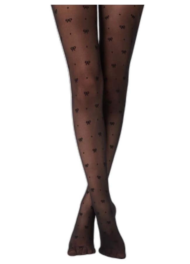 TIGHTS WITH BOWS - BOWS