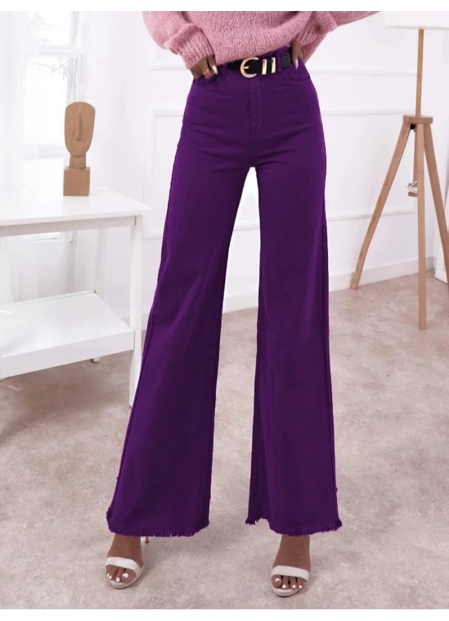 MARSEILLE PURPLE JEAN TROUSERS