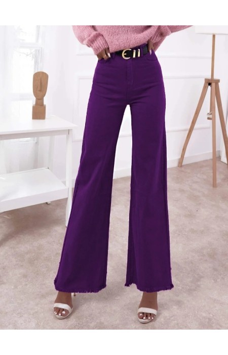 MARSEILLE PURPLE JEAN TROUSERS