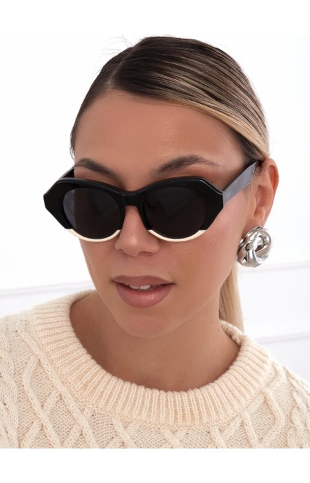 ANNAKEY VIDA BLACK SUNGLASSES