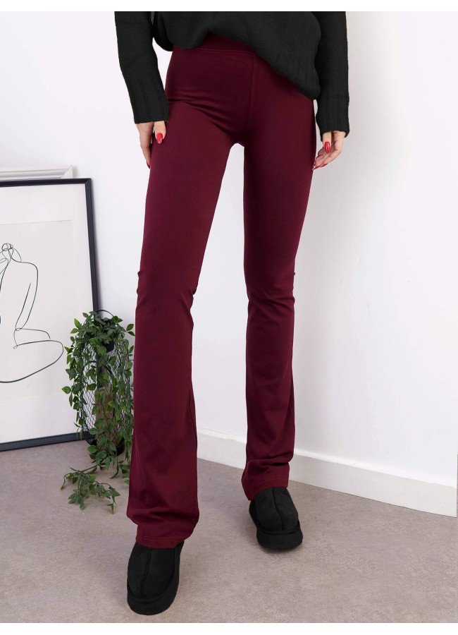 RIBA BORDEAUX BELL LEGGINGS