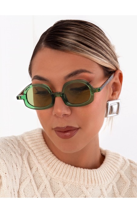 ANNAKEY REVERSE GREEN SUNGLASSES