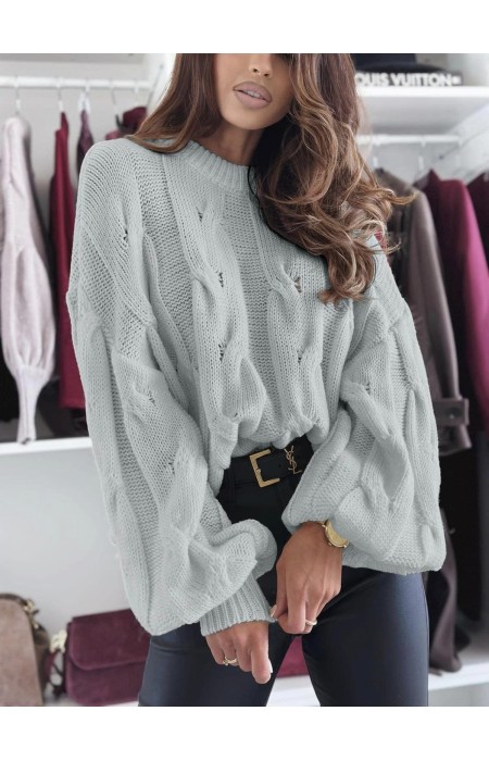 KNITTED BLOUSE - JUST