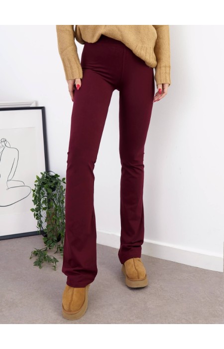 RIBA BORDEAUX BELL LEGGINGS