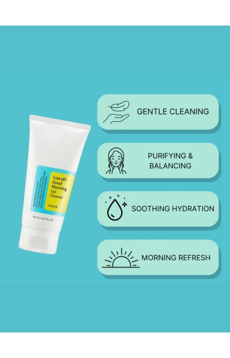 COSRX LOW PH GOOD MORNING GEL CLEANSER