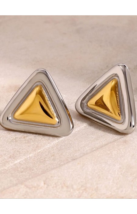 TRIANGLE EARRINGS - IZEL