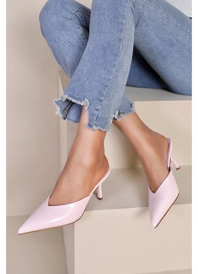 PINK MULES - DOLLY