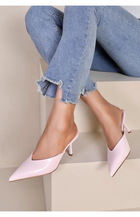 PINK MULES - DOLLY