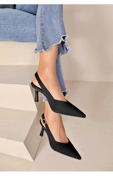 BLACK HEELS - CARIA