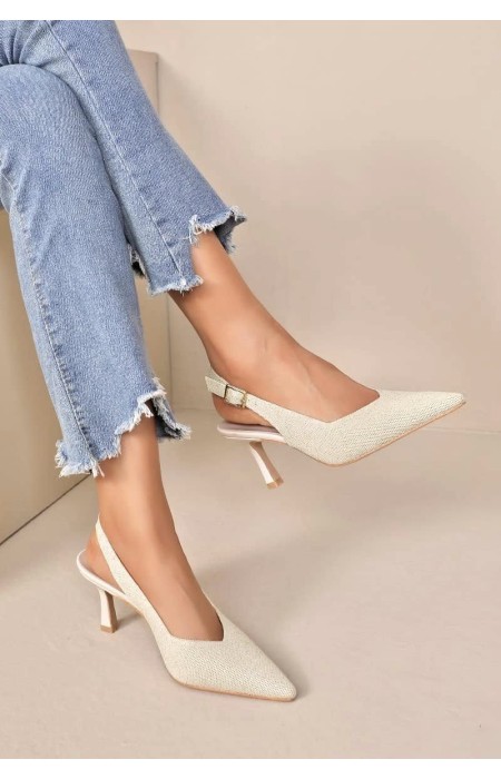 IVORY HEELS - CARIA