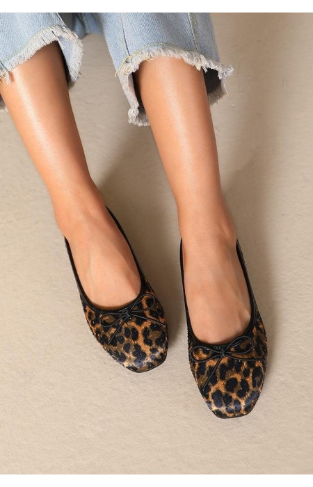 LEOPARD BALLERINAS - MELIA