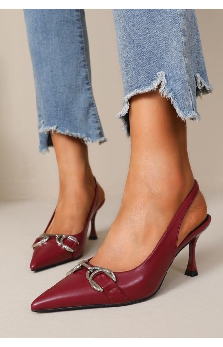 BORDEAUX HEELS - MINE