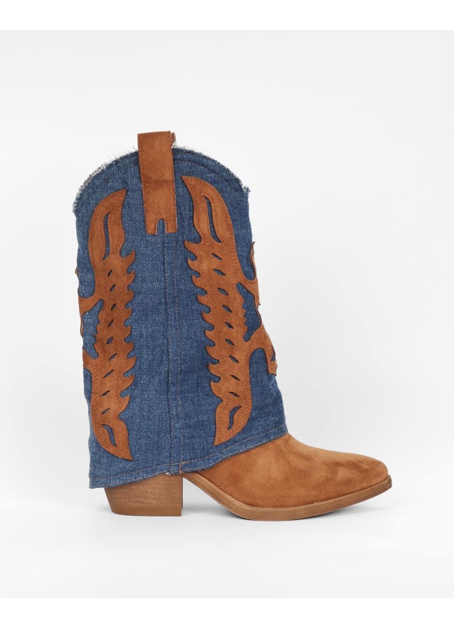 COWBOY CAMEL BOOTS - LATTO