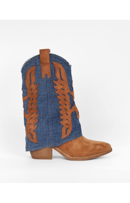 COWBOY CAMEL BOOTS - LATTO