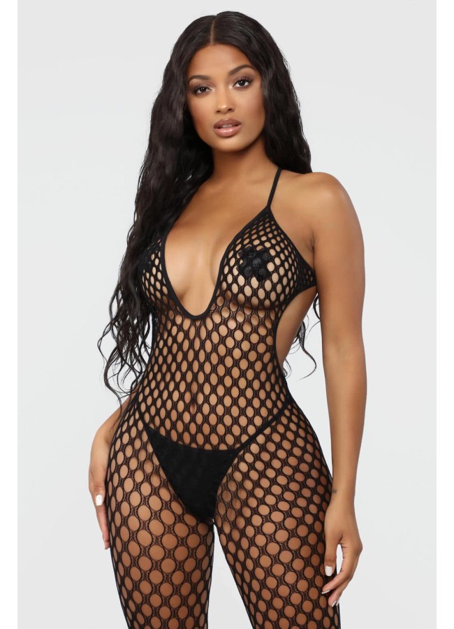 DARIA BLACK BODYSTOCKING