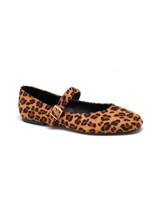 LEOPARD BALLERINAS - BETHANY