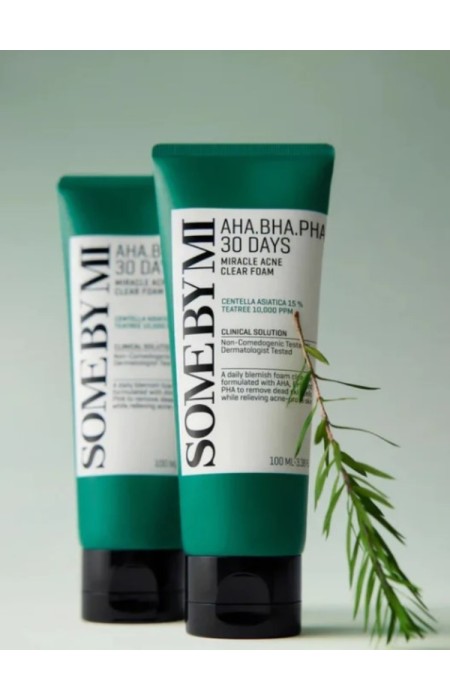 SOME BY MI AHA BHA PHA 30 DAYS MIRACLE ACNE CLEAR FOAM