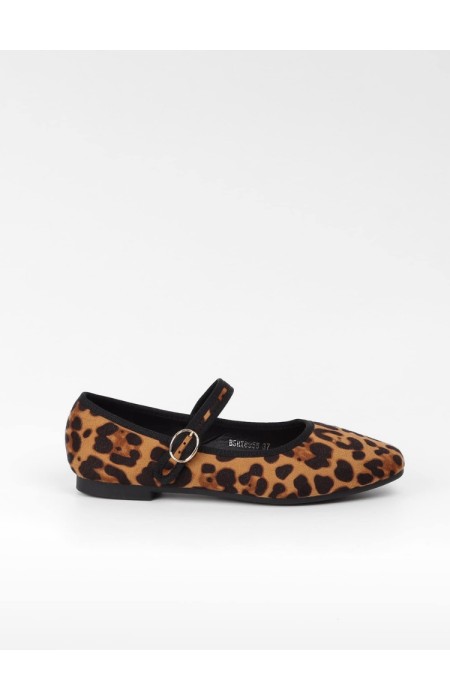 LEOPARD BALLERINAS - LARSEN