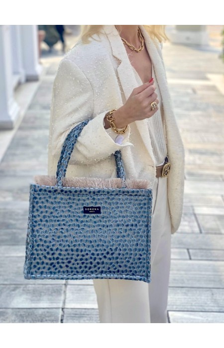 CYCLADES MEDIUM TOTE BAG