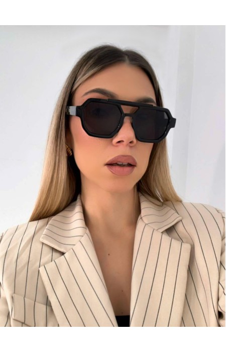 ANNAKEY LEON BLACK SUNGLASSES