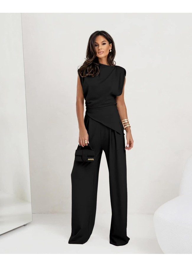 BLACK SET PANTS WITH BLOUSE...