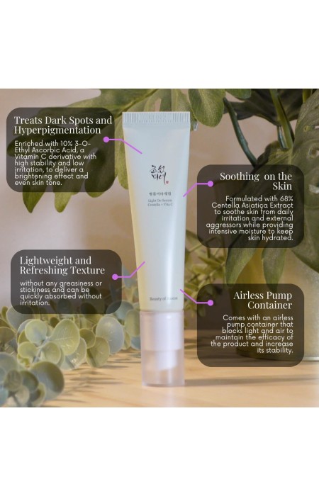 BEAUTY OF JOSEON ΟΡΟΣ ΜΕ ΒΙΤΑΜΙΝΗ C - LIGHT ON SERUM CENTELLA +VITA C