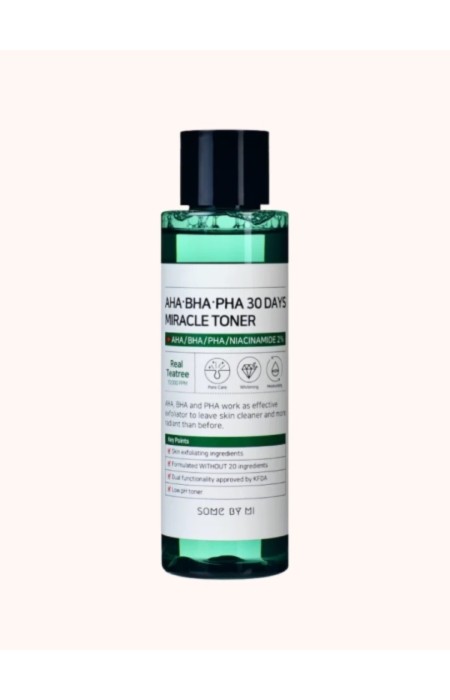 SOME BY MI TONER 30 DAYS MIRACLE TONER AHA BHA PHA