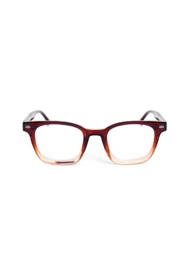 READING GLASSES BROWN -...