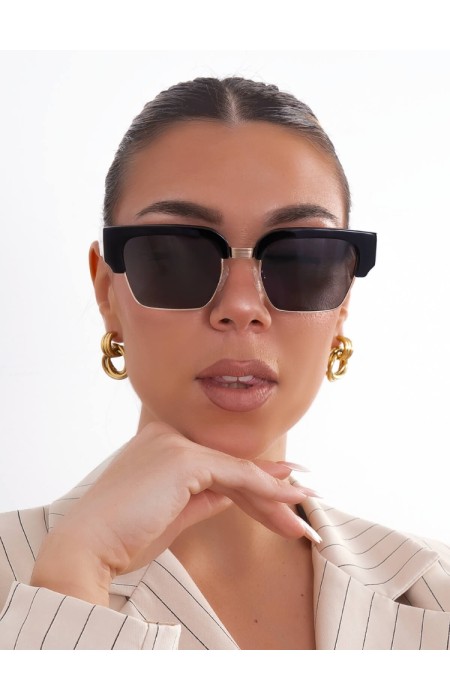 ANNAKEY CELESTE BLACK SUNGLASSES