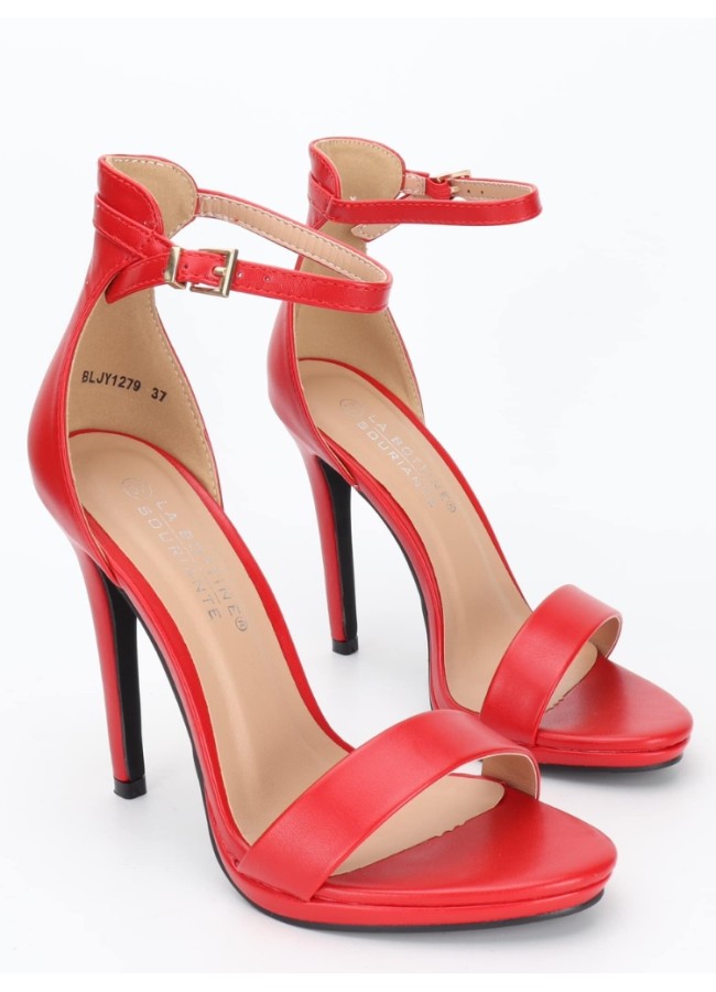 JESSY RED SANDALS