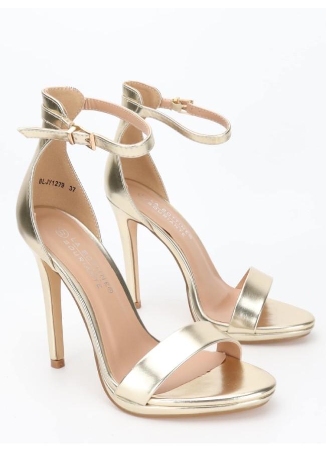 JESSY GOLD SANDALS