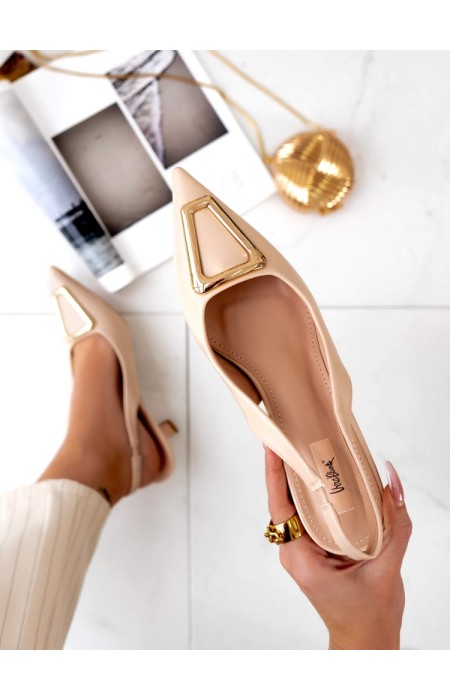 BEIGE HEELS - MIRTALI