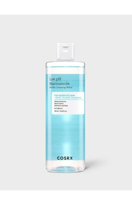 COSRX ΚΑΘΑΡΙΣΤΙΚΟ ΠΡΟΣΩΠΟΥ - LOW PH NIACINAMIDE MICELLAR CLEANSING WATER