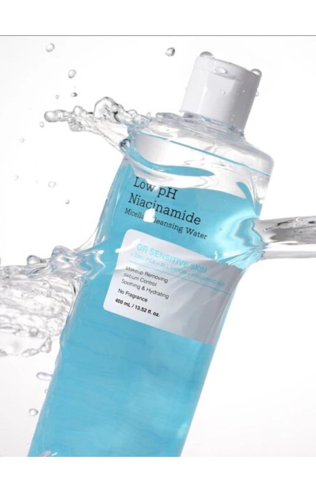 COSRX ΚΑΘΑΡΙΣΤΙΚΟ ΠΡΟΣΩΠΟΥ - LOW PH NIACINAMIDE MICELLAR CLEANSING WATER