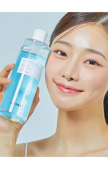 COSRX ΚΑΘΑΡΙΣΤΙΚΟ ΠΡΟΣΩΠΟΥ - LOW PH NIACINAMIDE MICELLAR CLEANSING WATER