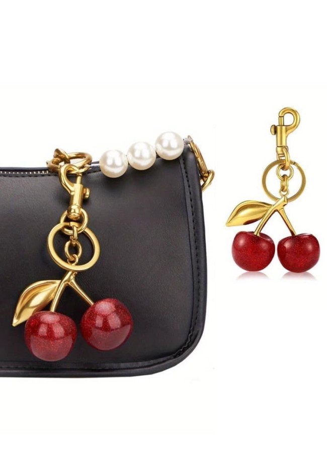 ΜΠΡΕΛΟΚ CHARM BAG - CHERRIE