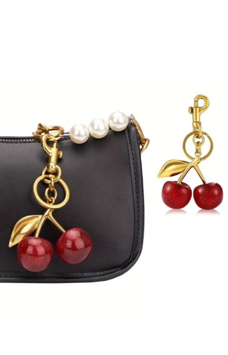 ΜΠΡΕΛΟΚ CHARM BAG - CHERRIE