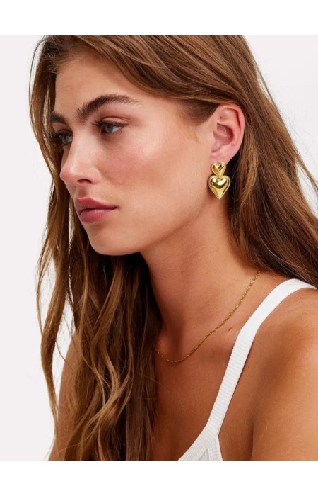 GOLD EARRINGS -CORASON