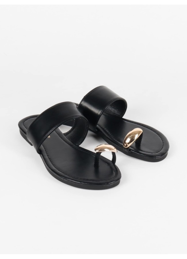 BLACK SANDALS - SAHANA