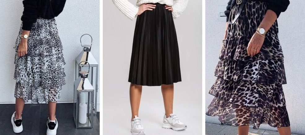 Skirt Collection πλισέ και λεοπάρ φούστες